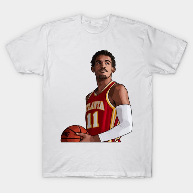 Trae Young | Atlanta Hawks T-Shirt by ActualFactual